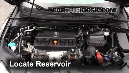 2013 Acura ILX 2.0L 4 Cyl. Liquide essuie-glace Ajouter du liquide